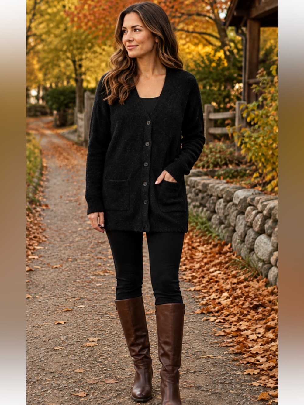 J. McLaughlin Size M wool cardigan duster